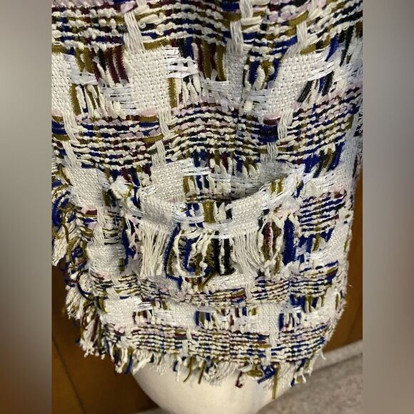 L'AGENCE Angelina Woven Crop Jacket size 0 - Picture 8 of 15